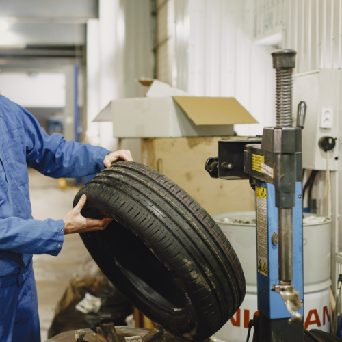 Tire Change Over Off-Rim